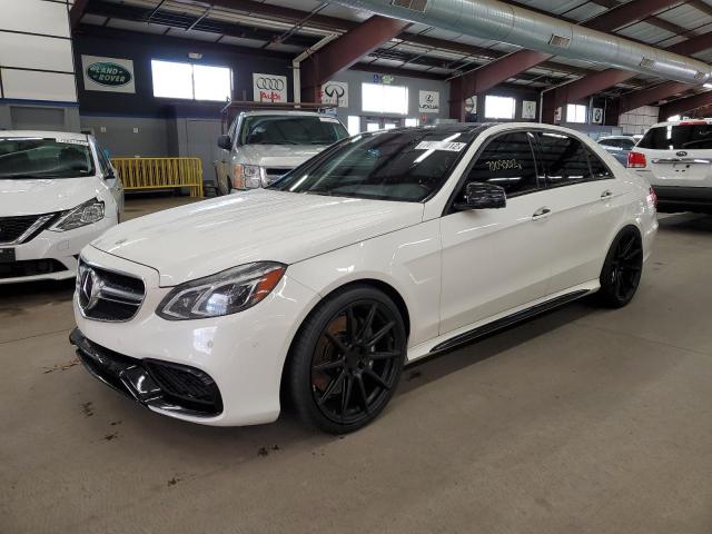 WDDHF9CB1EA917992 - 2014 MERCEDES-BENZ E 63 AMG WHITE photo 1