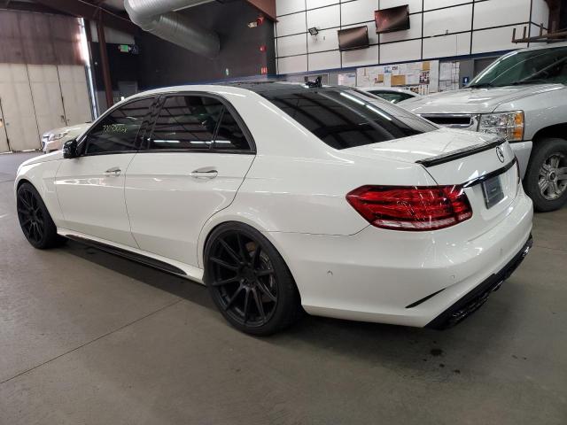 WDDHF9CB1EA917992 - 2014 MERCEDES-BENZ E 63 AMG WHITE photo 2