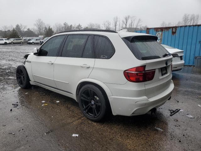 5YMGY0C59BLK26688 - 2011 BMW X5 M WHITE photo 2