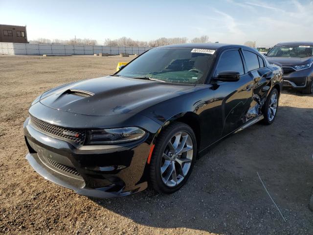 2C3CDXHG3MH618740 - 2021 DODGE CHARGER GT BLACK photo 1