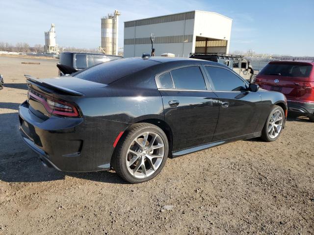 2C3CDXHG3MH618740 - 2021 DODGE CHARGER GT BLACK photo 3