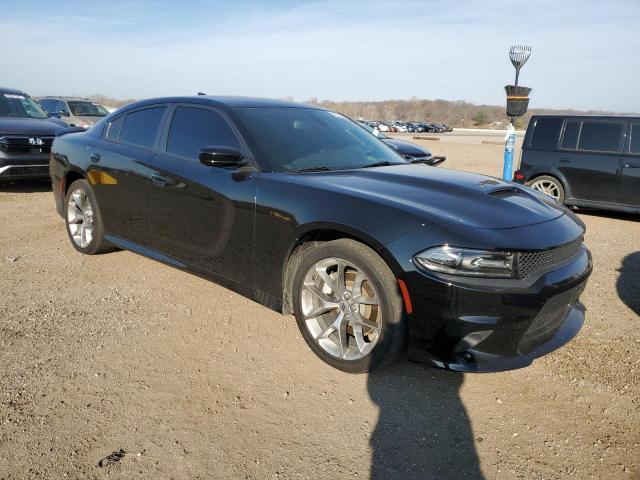 2C3CDXHG3MH618740 - 2021 DODGE CHARGER GT BLACK photo 4