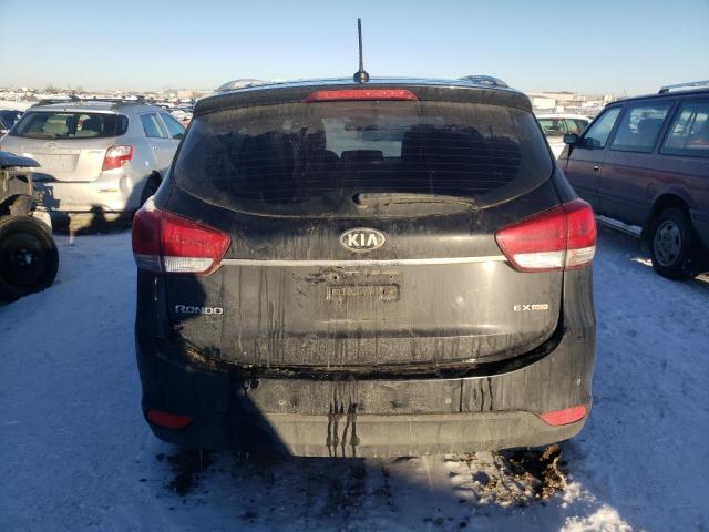 KNAHU8A35E7023820 - 2014 KIA RONDO BLACK photo 6