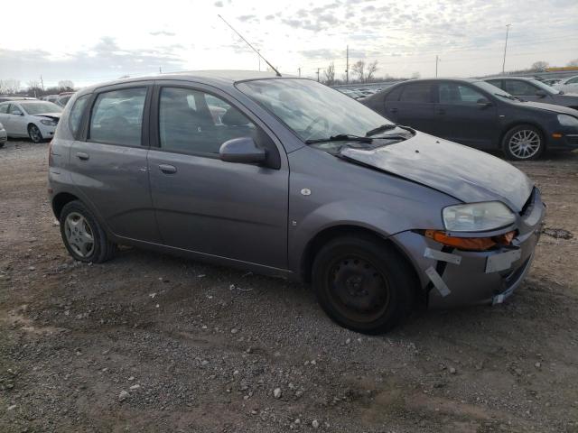 KL1TD66698B130544 - 2008 CHEVROLET AVEO BASE GRAY photo 4