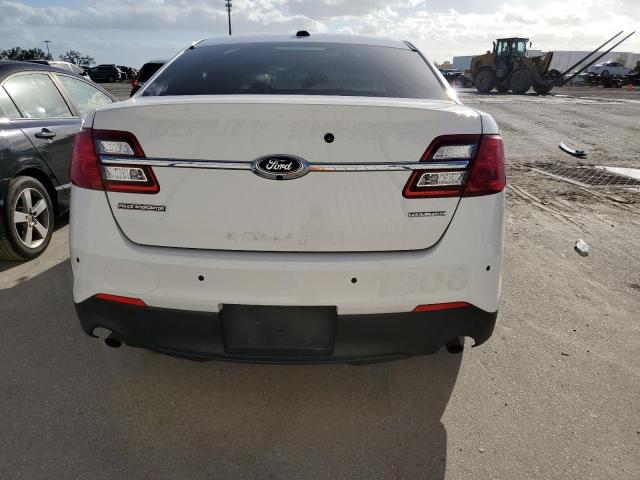 1FAHP2L89KG108239 - 2019 FORD TAURUS POL WHITE photo 6