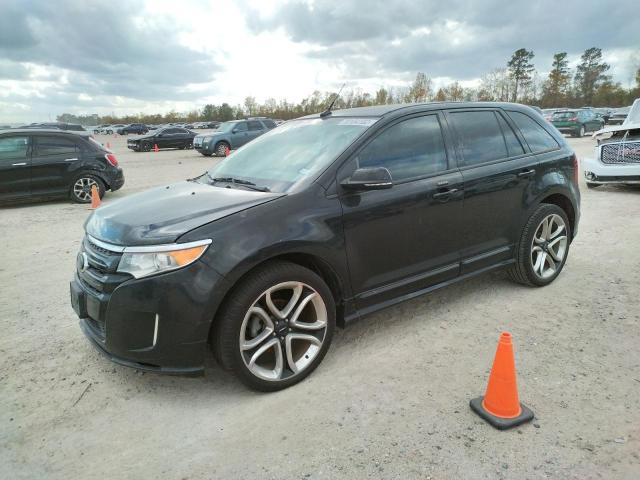 2FMDK3AKXDBC49046 - 2013 FORD EDGE BLACK photo 1