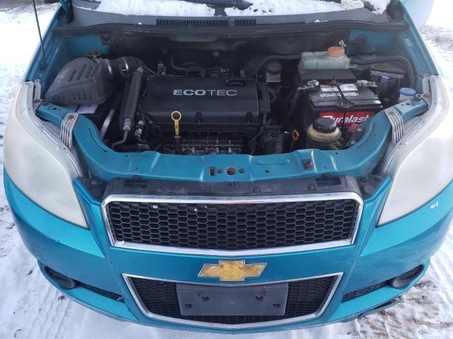 KL1TD66E39B338542 - 2009 CHEVROLET AVEO LS 蓝色 照片 11