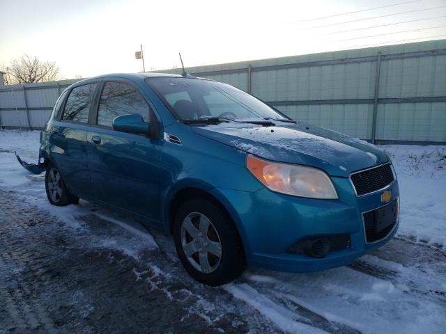 KL1TD66E39B338542 - 2009 CHEVROLET AVEO LS 蓝色 照片 4