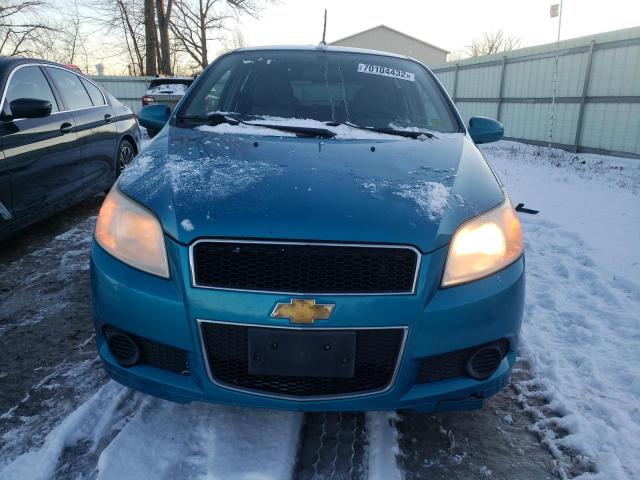 KL1TD66E39B338542 - 2009 CHEVROLET AVEO LS 蓝色 照片 5