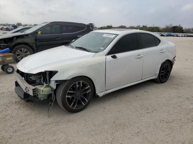 JTHBK262685064774 - 2008 LEXUS IS 250 WHITE photo 1