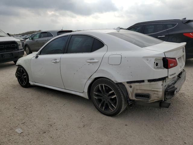 JTHBK262685064774 - 2008 LEXUS IS 250 WHITE photo 2