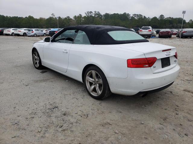 WAUVFAFH7DN014670 - 2013 AUDI A5 PRESTIG WHITE photo 2