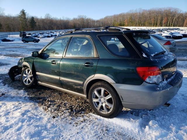 JF1GG68545H812235 - 2005 SUBARU IMPREZA OU GREEN photo 2