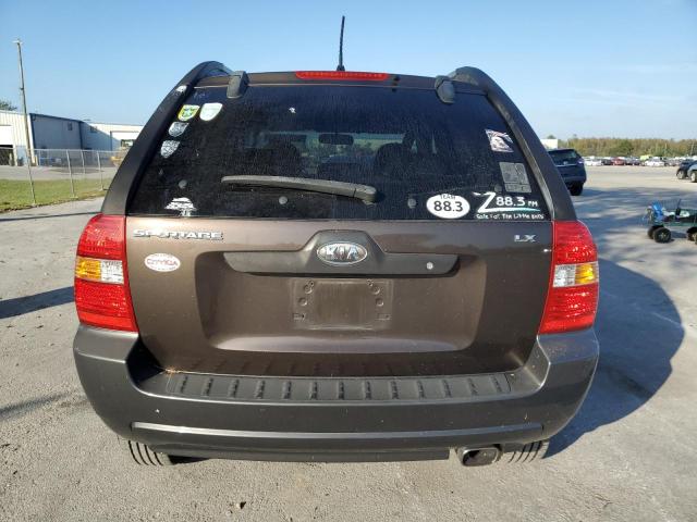 KNDJF724467170356 - 2006 KIA NEW SPORTA BROWN photo 6