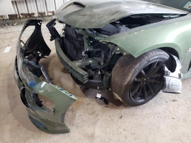 2C3CDXGJ6MH528415 - 2021 DODGE CHARGER SC GREEN photo 9
