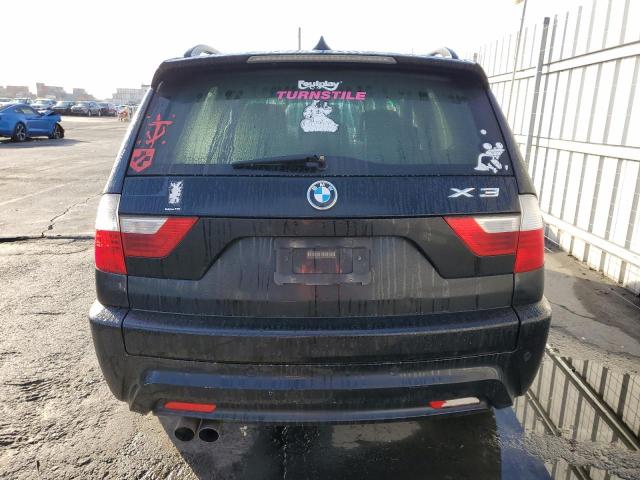 WBXPC9C44AWJ37596 - 2010 BMW X3 XDRIVE3 BLACK photo 6