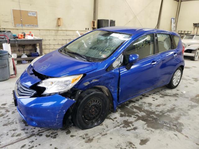 3N1CE2CP1FL437958 - 2015 NISSAN VERSA NOTE BLUE photo 1