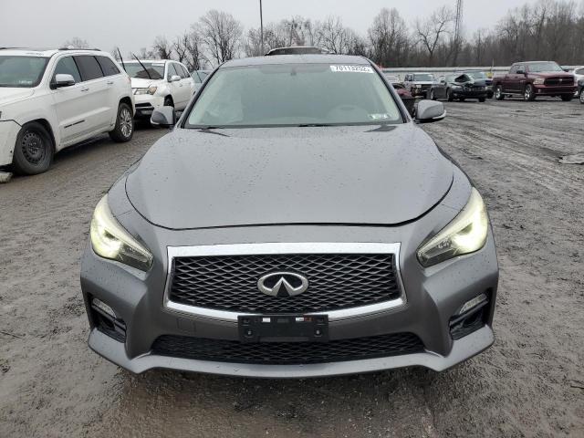 JN1FV7ARXGM451962 - 2016 INFINITI Q50 RED SP GRAY photo 5