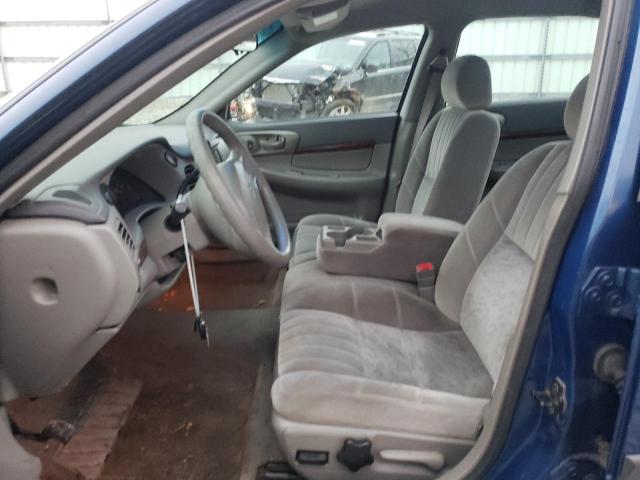 2G1WF55E239230183 - 2003 CHEVROLET IMPALA BLUE photo 7