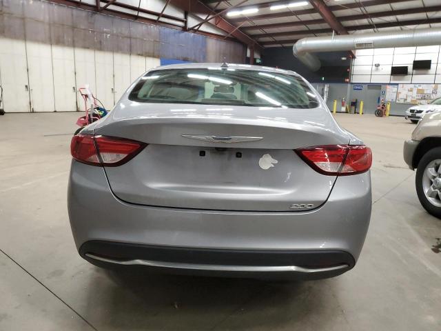 1C3CCCAB0GN101000 - 2016 CHRYSLER 200 LIMITE SILVER photo 6