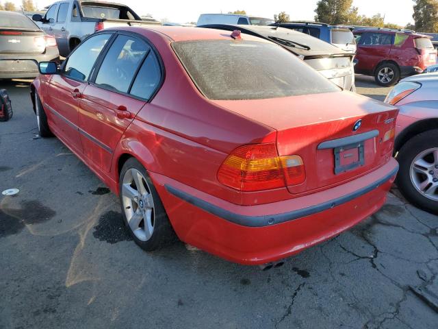 WBAET37424NJ83107 - 2004 BMW 3 SERIES RED photo 2