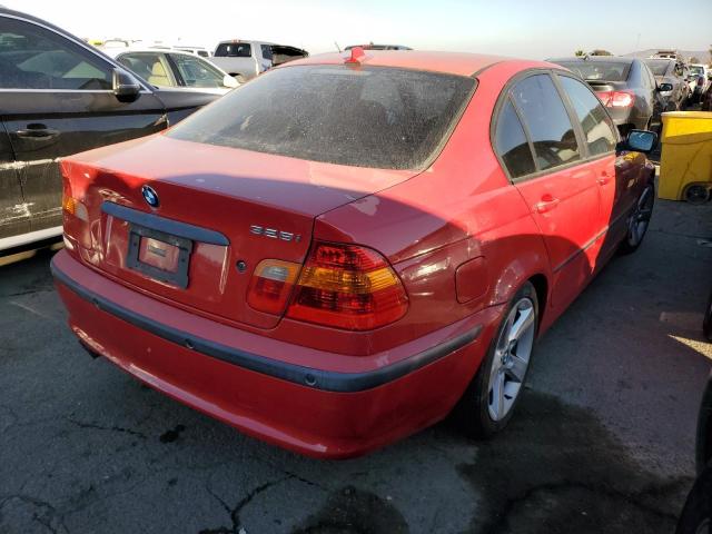 WBAET37424NJ83107 - 2004 BMW 3 SERIES RED photo 3