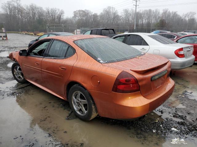 2G2WS522141204109 - 2004 PONTIAC GRAND PRIX ნარინჯისფერი ფოტო 2