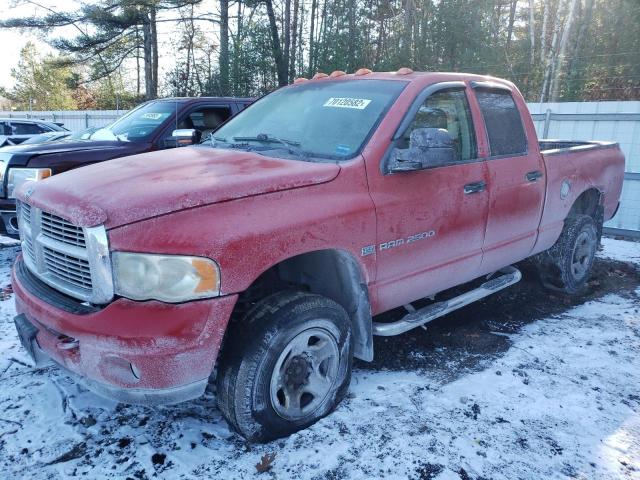 3D7KU28D63G722322 - 2003 DODGE RAM 2500 S RED photo 1