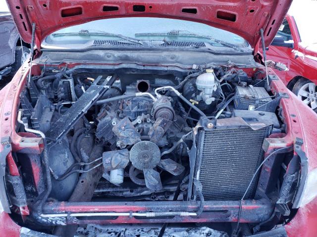 3D7KU28D63G722322 - 2003 DODGE RAM 2500 S წითელი ფოტო 11