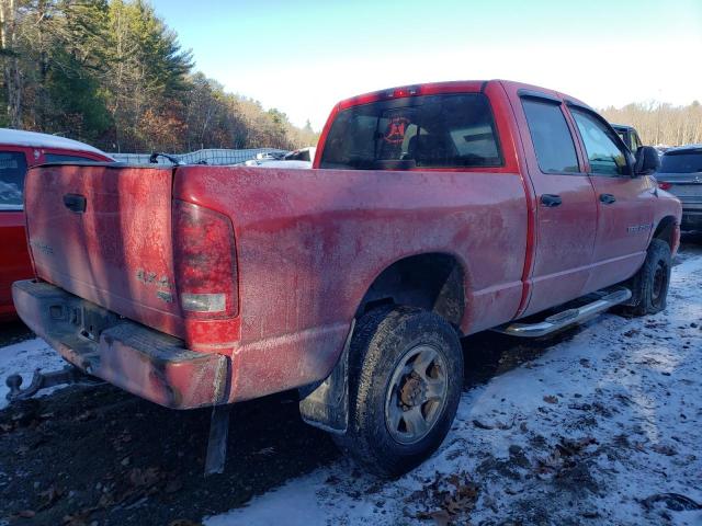 3D7KU28D63G722322 - 2003 DODGE RAM 2500 S წითელი ფოტო 3