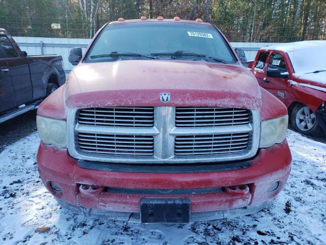 3D7KU28D63G722322 - 2003 DODGE RAM 2500 S RED photo 5