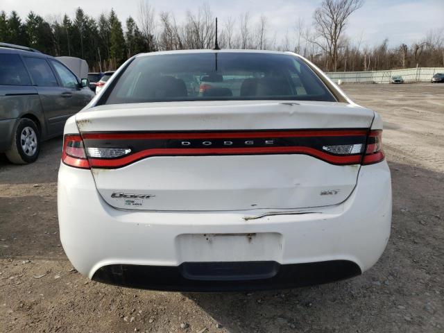 1C3CDFBB5FD275615 - 2015 DODGE DART WHITE photo 6