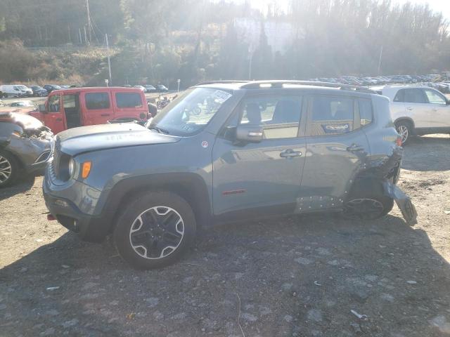 ZACCJBCTXGPD38912 - 2016 JEEP RENEGADE T GRAY photo 1