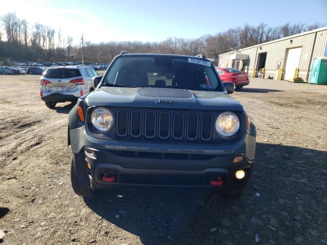 ZACCJBCTXGPD38912 - 2016 JEEP RENEGADE T GRAY photo 5