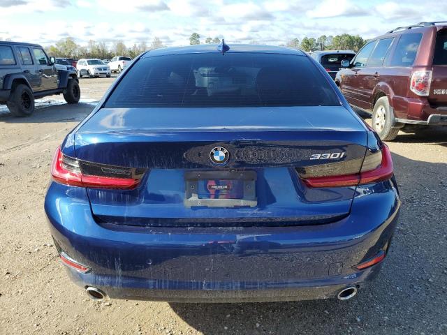 WBA5R1C52KAJ98776 - 2019 BMW 330I BLUE photo 6