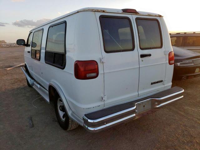 2D7HB11Y23K510057 - 2003 DODGE RAM VAN B1 WHITE photo 3