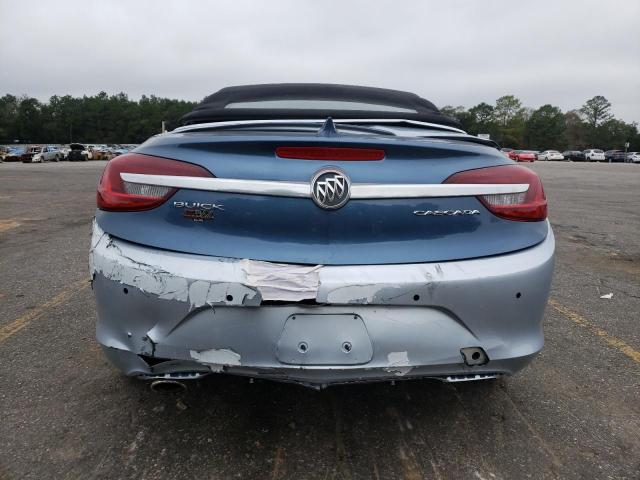 W04WH3N50JG048593 - 2018 BUICK CASCADA PR BLUE photo 6