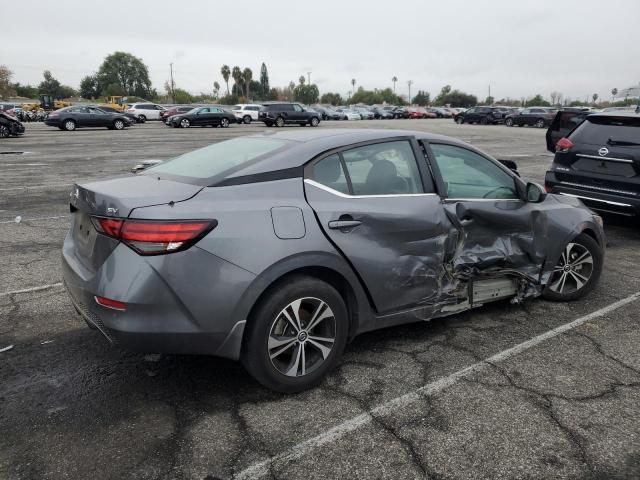 3N1AB8CV5MY203159 - 2021 NISSAN SENTRA SV GRAY photo 3