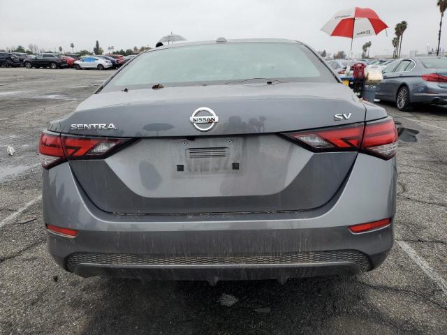 3N1AB8CV5MY203159 - 2021 NISSAN SENTRA SV GRAY photo 6