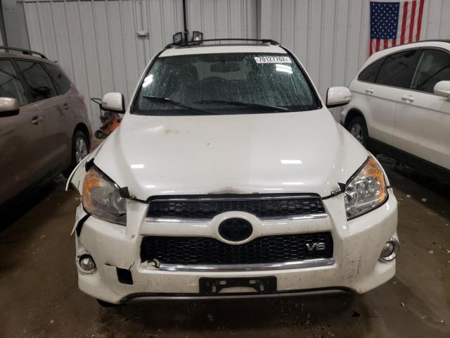 JTMBK31VX95073455 - 2009 TOYOTA RAV4 LIMIT WHITE photo 5