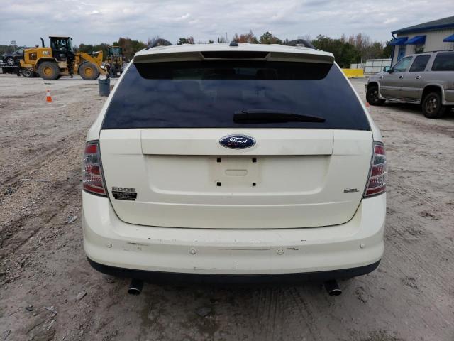 2FMDK39C87BA33827 - 2007 FORD EDGE SEL P WHITE photo 6