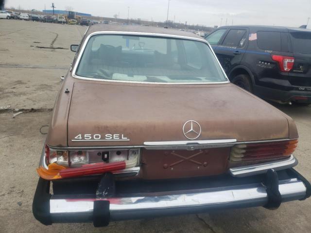 11603312050977 - 1976 MERCEDES-BENZ 450 SEL BROWN photo 6