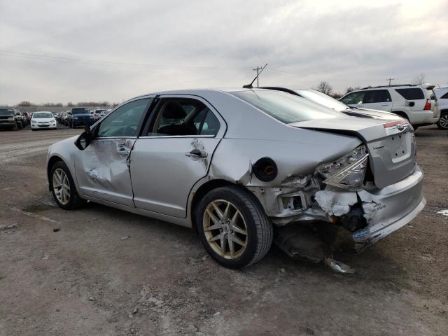 3FAHP0JG3AR266534 - 2010 FORD FUSION SEL SILVER photo 2