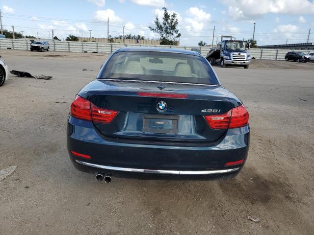 WBA3V7C52G5A28734 - 2016 BMW 428 I SULE BLUE photo 6