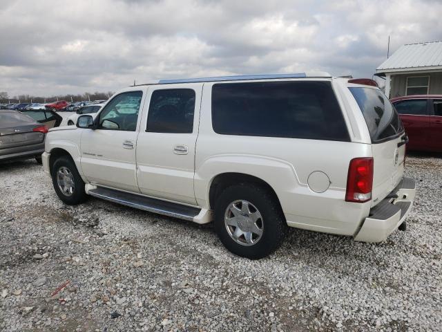 3GYFK66N64G145212 - 2004 CADILLAC ESCALADE E WHITE photo 2