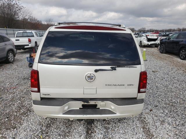 3GYFK66N64G145212 - 2004 CADILLAC ESCALADE E WHITE photo 6