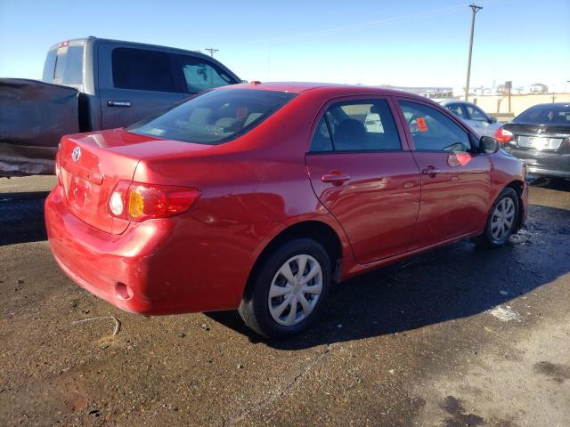 JTDBL40E19J008280 - 2009 TOYOTA COROLLA BA RED photo 3