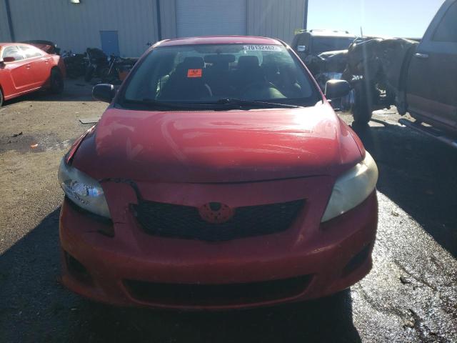 JTDBL40E19J008280 - 2009 TOYOTA COROLLA BA RED photo 5