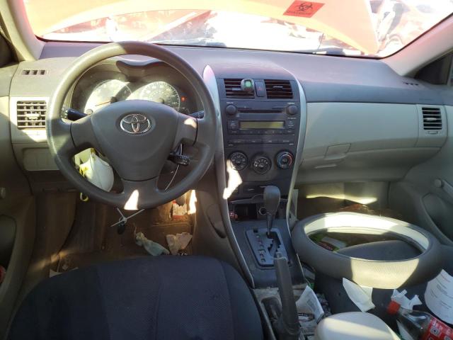 JTDBL40E19J008280 - 2009 TOYOTA COROLLA BA RED photo 8