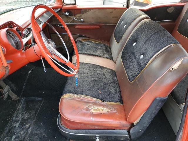 C57B230769 - 1957 CHEVROLET BEL AIR ORANGE photo 7